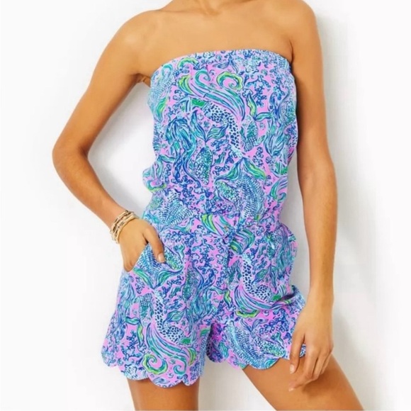 Lilly Pulitzer Jace Romper NWTS
Large
Lilac Romper Strapless - Picture 3 of 8